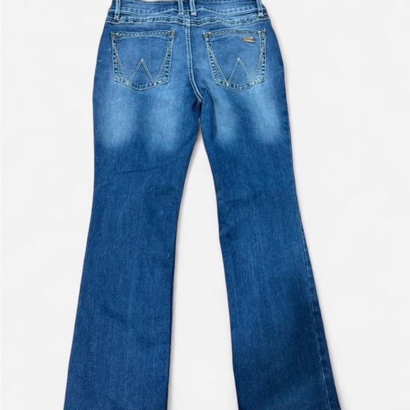 Wrangler Women's Blue Boot Cut Jeans - Picture 3 of 5
